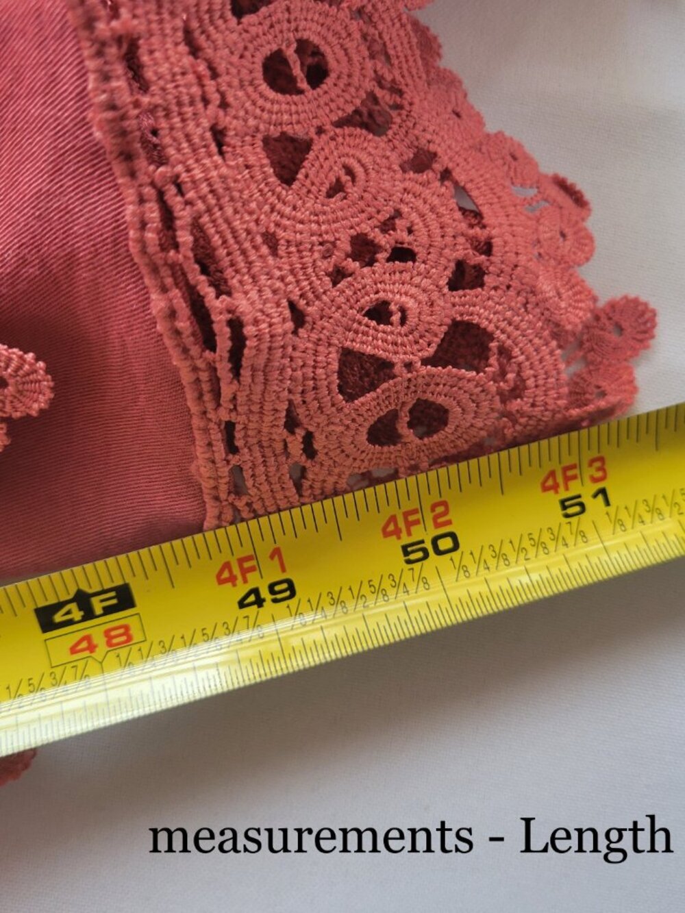Bloom Chic Terracotta Pink Swiss Bohemian Maxi Dress (Size: 26) - Picture 12 of 12